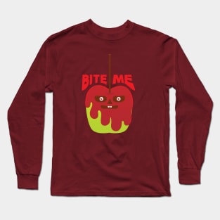 Halloween - Bite Me Poison Apple Long Sleeve T-Shirt